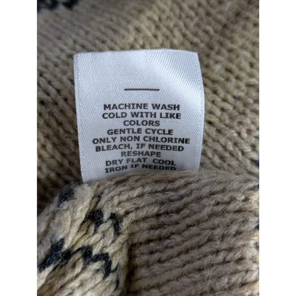 Charming Charlie Beige Size Small Open Cardigan Black Beige Long Sleeve - Picture 8 of 8